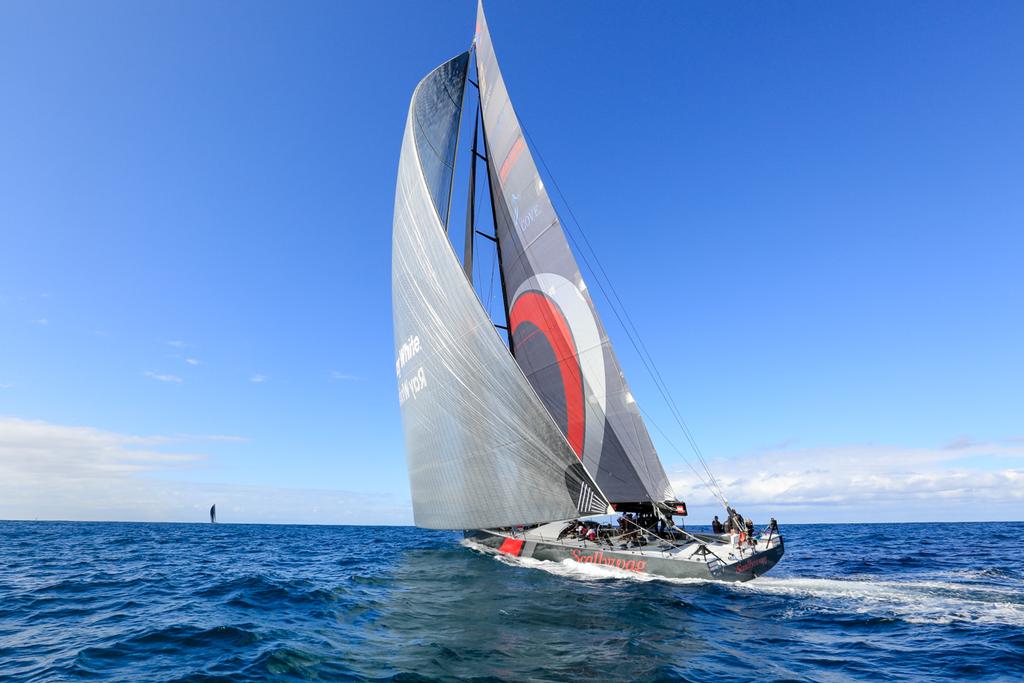  - Scallywag at the start of the CYCA Land Rover Gold Coast Race - July 30, 2016 © Michael Chittenden 